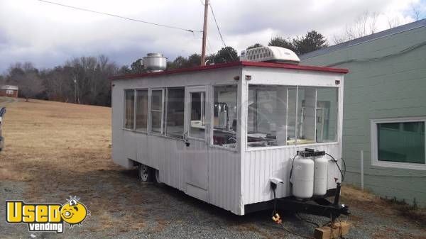 5' x 21' Food Concession Trailer