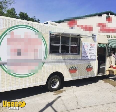 24' Ford E-350 Step Van Food Truck with Fully-Electrical Kitchen