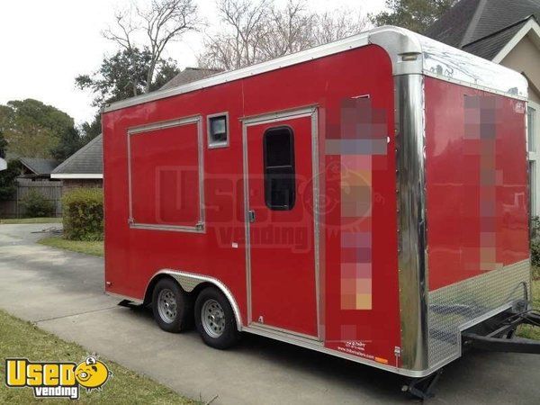 2010 - 16' Cargo Mate Concession Trailer w/ bathroom