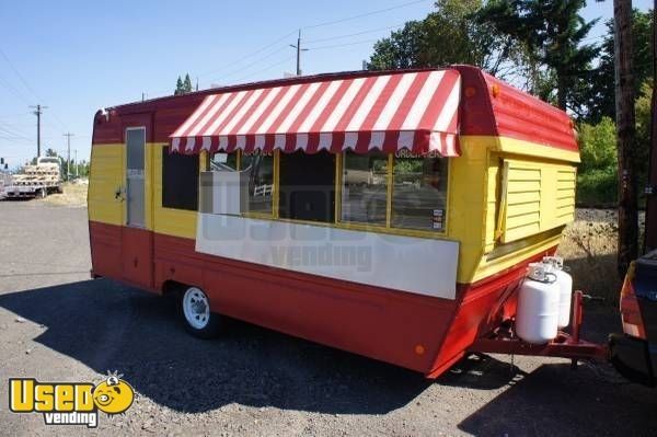 8' x 16' Food Concession Trailer