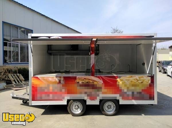 2017 - 7' x 14' Food Concession Trailer