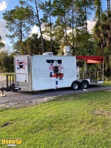 2018 - 8' x 16' Clean and Spacious Food Concession Trailer with Porch