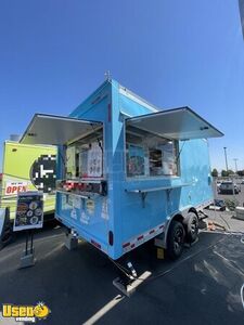 Like-New - 2022 8' x 16' Concession Trailer | Mobile Street Vending Unit