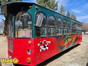 Retro-Style Unique Trolley Food Truck / Restaurant on Wheels