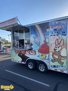 Turn Key - 2006 8' x 15' Ice Cream Trailer | Mobile Vending Unit