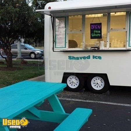 2013 - 7' x 10' Shaved Ice Concession Trailer Texas