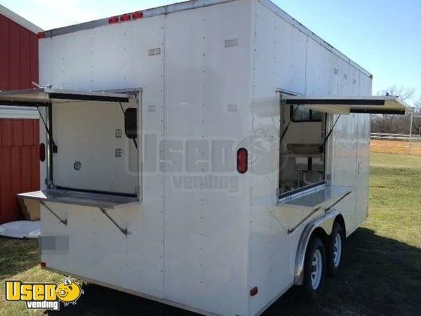 2011 - Lark Manufacturing 8 x 16 Concession Trailer