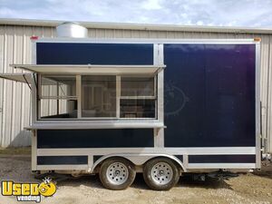 Like New 2019 8' x 14' Mobile Kitchen Food Concession Trailer