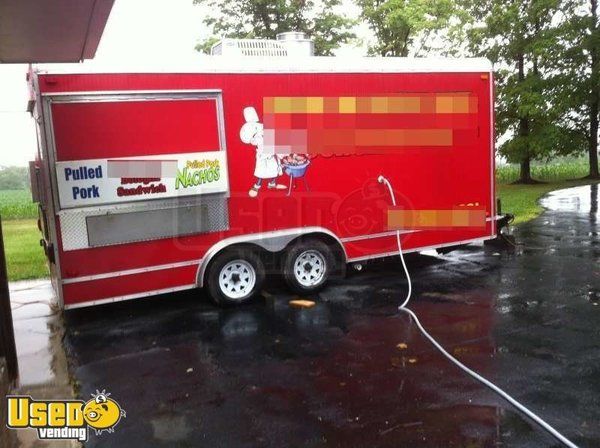 18' Ohio Food Concession Trailer