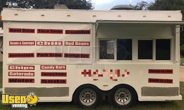 7x14 Multi-Functional Food Concession Trailer / Mobile Kitchen Unit