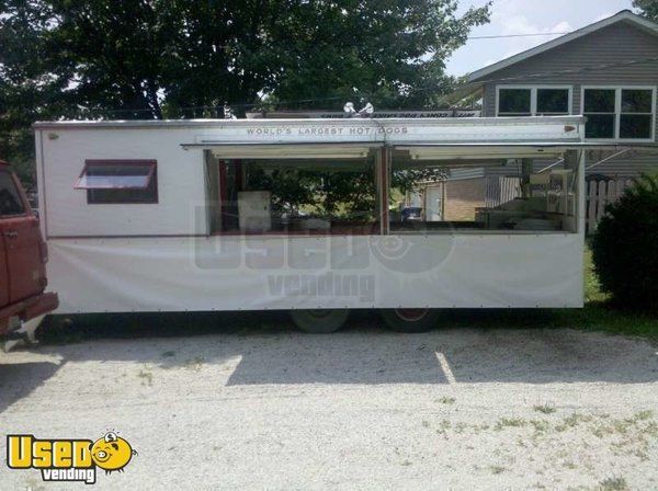 18 x 8 x 7 Concession Trailer