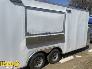 NEW - 2024 11' x 18' Kitchen Food Concession Trailer with Pro-Fire Suppression