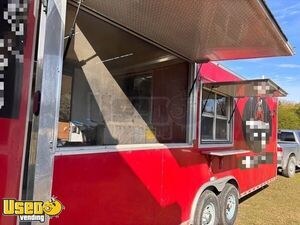 Used 8.5' x 24' Kitchen Food Concession Trailer with Pro-Fire Suppression