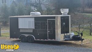 2023 8.5' x 22' Look Element Kitchen Food Trailer with Fire Suppression System