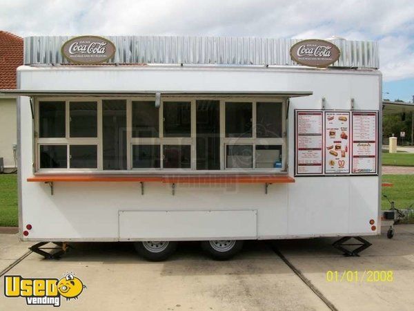 2007- 8' x 16' Concession Trailer