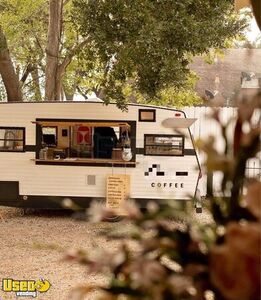 Vintage 1971 Shasta Flyte Concession / Coffee / Cocktail Trailer | Mobile Street Food Vending Unit