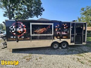 2014 - 24' Barbecue Kitchen Trailer with Screened Porch & Pro-Fire Suppression