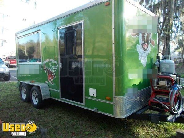 Florida 18' Mobile Kitchen Concession Trailer