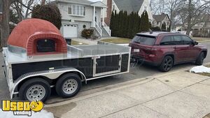 Custom Built - 7' x 12' 2023 Wood-Fired Pizza Oven Trailer