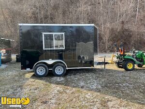 NEW 2025 7' x 12'  Quality Cargo Kitchen Food Concession Trailer