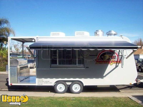 2007 8 x 27 California Cart Builders Custom Catering & Concession Trailer