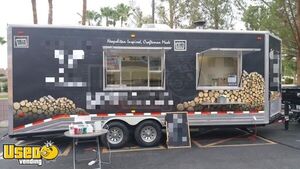 2015 8.5' x 20' Pizza Trailer with Mugnaini Wood Fired Oven