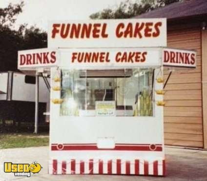 Funnel Cake Food Concession Trailer