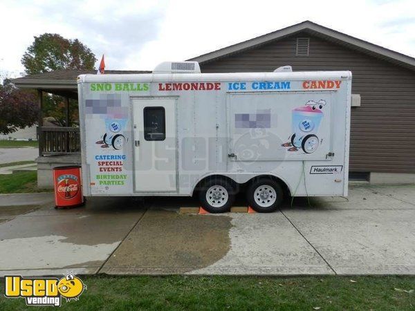 2006 - 16' Haulmark Shaved Ice Turn Key Trailer