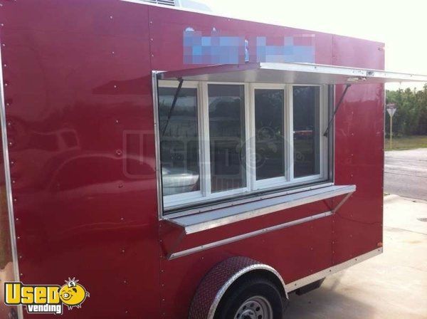 2012 - 7'x12' C & W Shaved Ice Concession Trailer Turnkey Business