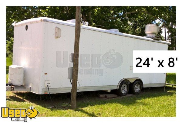 2012 - 8' x 24' Food Concession Trailer