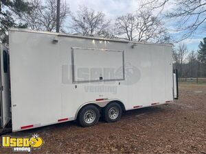 2021 8.5 x 20' Cargo Craft Food Concession Trailer