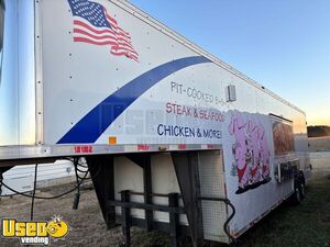 Well Equipped - 2011 34' Homesteader Kitchen Food Trailer | Concession Trailer