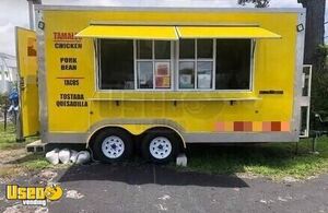 2022 8' x 16'  Kitchen Food Trailer with Fire Suppression System | Concession Trailer