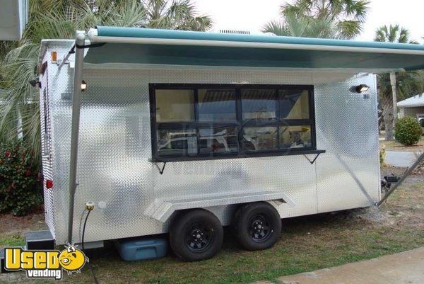 2007 Custom Built 7' x 16' Vending Trailer