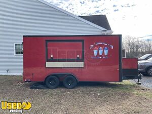 Customized - Turnkey 2024 Rock Solid Cargo 7' x 16' Shaved Ice Concession Trailer