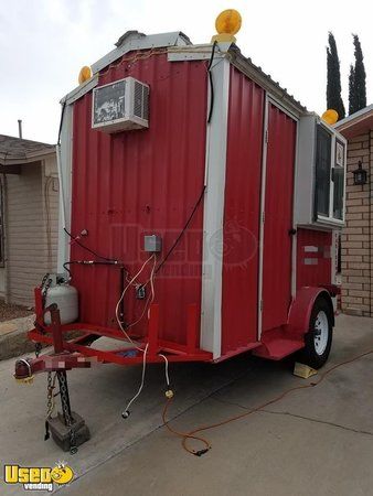 2014 Used Mobile Kitchen Trailer Food Concession Trailer