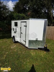 Never Used 2021 6' x 12' Quality Cargo Food Concession Trailer