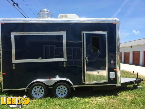 New 7' x 14' Food Concession Trailer