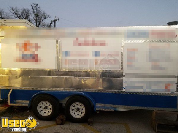 2016 - 7' x 16' Food Concession Trailer