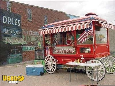 AMISH BUILT CONCESSION WAGON CONDITION