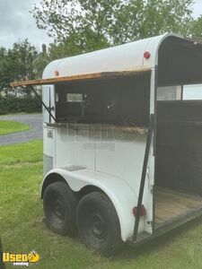 Compact - 1986 Horse Trailer Conversion | Mobile Bar and Beverage Trailer