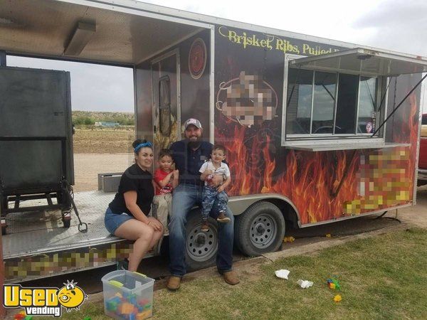 2012 8.5' x 20' Food Concession Trailer with Porch