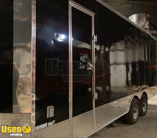 2017 - 8.6' x 20' Freedom Food Concession Trailer with Deck