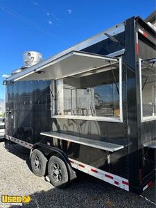 Like-New - 2023 8' x 18' Kitchen Food Concession Trailer with Pro-Fire Suppression