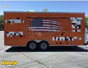 2022 8.5' x 20' Kitchen Food Concession Trailer with Pro-Fire Suppression