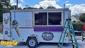 Cute 2016 - Look 6' x 12  Shaved Ice / Snowball or Ice Cream Concession Trailer