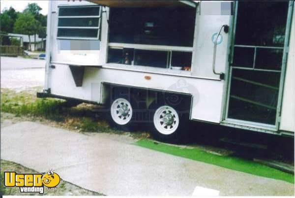 17' x 9' Food / BBQ Concession Trailer