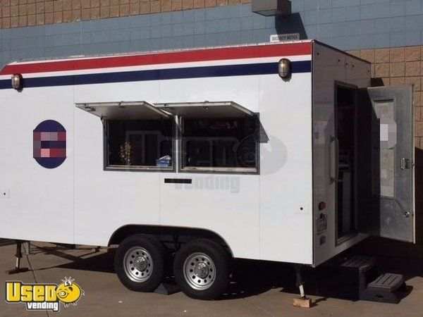 8' x 13' Food Concession Trailer