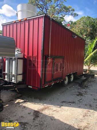 2014 - 7.5' x 18' Food Concession Trailer