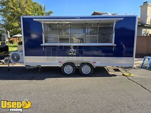 Like New - 2023 7' x 17' Food Concession Trailer | Mobile Vending Unit
